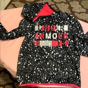 Under Armour girls XL youth hoodie like new